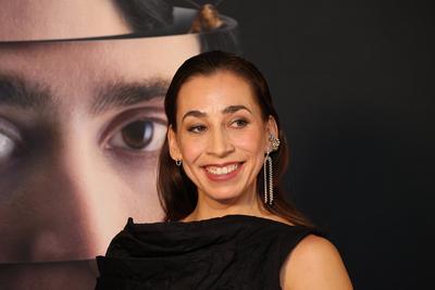 Carol Schuler waehrend der Deutschland-Filmpremiere Franz K. unter der Regie von Agnieszka Holland im Delphi Filmpalast,-stock-foto