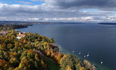 Bernried am Starnberger See-stock-foto