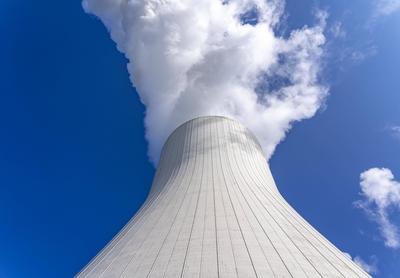 Kraftwerk Walsum-stock-foto