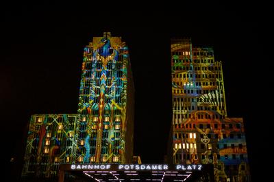 Berlin, Festival of Lights 2025-stock-foto