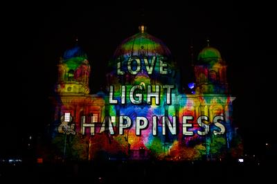 Berlin, Festival of Lights 2025-stock-foto