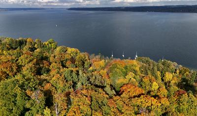 Bernried am Starnberger See-stock-foto