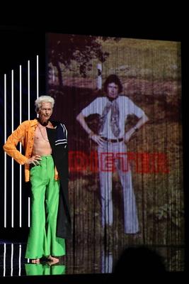 Maxim Gorki Theater Berlin Androgynous. Portrait of a Naked Dancer.-stock-foto