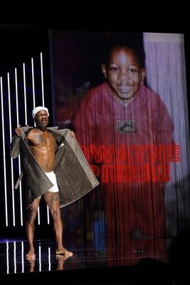 Maxim Gorki Theater Berlin Androgynous. Portrait of a Naked Dancer.-stock-foto