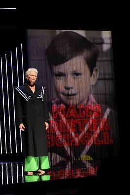 Maxim Gorki Theater Berlin Androgynous. Portrait of a Naked Dancer.-stock-foto