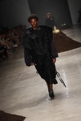 Leandro Castro's fashion show at SPFW No. 60 in Sao Paulo-stock-foto