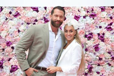 18.08.2024, Hannover, Niedersachsen, GER - Oliver Sanne, Unternehmer und Jil Rock, Gesundheitsmanagerin. (aussen, Aussen-stock-foto