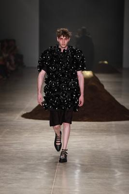 Leandro Castro's fashion show at SPFW No. 60 in Sao Paulo-stock-foto