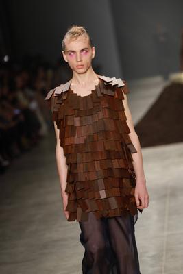 Leandro Castro's fashion show at SPFW No. 60 in Sao Paulo-stock-foto