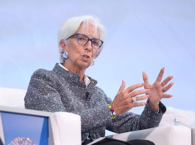 IMF and World Bank annual meetings at the IMF headquarters in Washington, DC, USA. - 16 October 2025-stock-foto