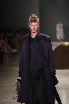 Leandro Castro's fashion show at SPFW No. 60 in Sao Paulo-stock-foto