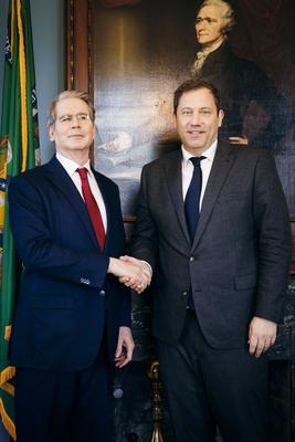 Lars Klingbeil in Washington D.C.-stock-foto