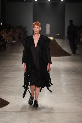 Leandro Castro's fashion show at SPFW No. 60 in Sao Paulo-stock-foto