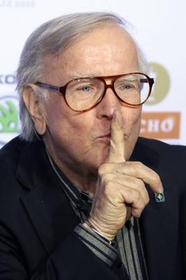 Klaus Doldinger bei der Verleihung des Echo Jazz 2015 in der Maschinenhalle 2 von Blohm + Voss Hamb-stock-foto