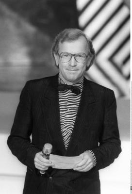 Klaus Doldinger Komponist 09 87 h?r Klaus Doldinger im September 1987 w?hrend der IFA Internationa-stock-foto