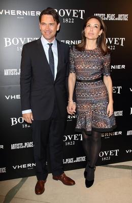 Brilliant is Beautiful Gala 2016 London UK Dougray Scott and Clare Forlani at Brilliant is Beautif-stock-foto