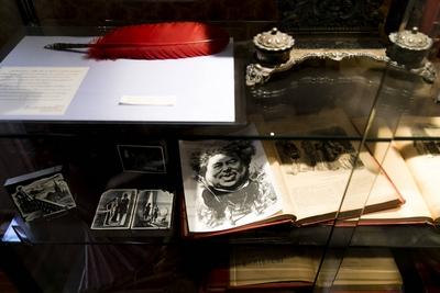 Port Marly, France February 17, 2019 - Illustrative picture at the Chateau de Monte-Cristo built in 1846 to serve as res-stock-foto