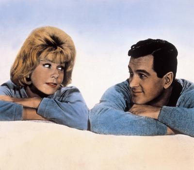 KPA48494 jpg SCHICK MIR KEINE BLUMEN Send me no flowers USA 1964 Norman Jewison Szene mit DORIS-stock-foto