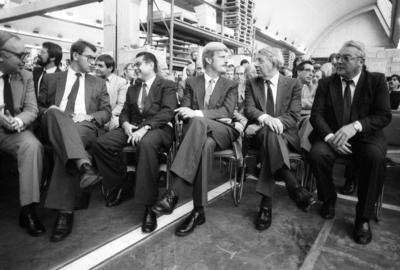 Besichtigung der Mohn Druckerei in G?tersloh welche der Bertelsmann Verlagsgruppe zugeh?rig ist mi-stock-foto