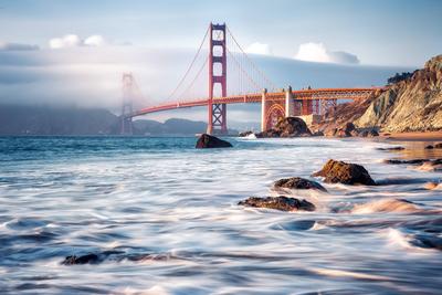 Golden Gate Bridge, San Francisco, USA PUBLICATIONxNOTxINxCHN 684074027008393235-stock-foto