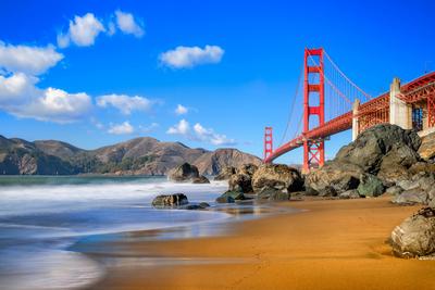 Golden Gate Bridge-stock-foto