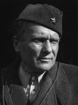WW2: Marshal Tito, Commander-in-Chief at Mliniste. August 1942. Yugoslavia Tito, Josip Broz, Marshal (orig. Josip Broz)-stock-foto