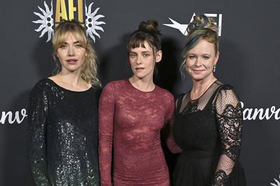 Imogen Poots, Kristen Stewart, Thora Birch-stock-foto