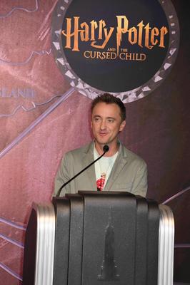 Tom Felton Lights the Empire State Building-stock-foto