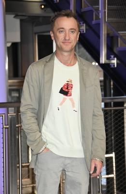 Tom Felton Lights the Empire State Building-stock-foto