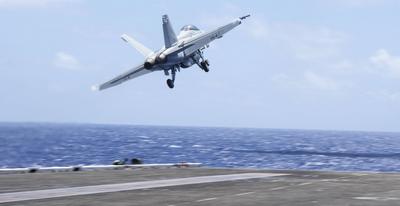 U.S. Navy Aircraft Carrier USS Theodore Roosevelt Returns to Fight Operations Following Quarantine May 22, 2020, Philipp-stock-foto