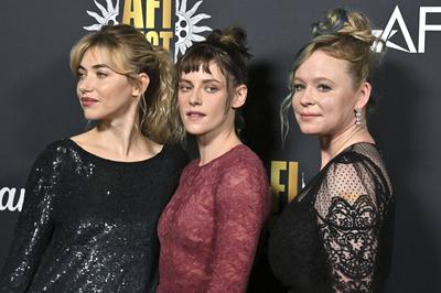 Imogen Poots, Kristen Stewart, Thora Birch-stock-foto