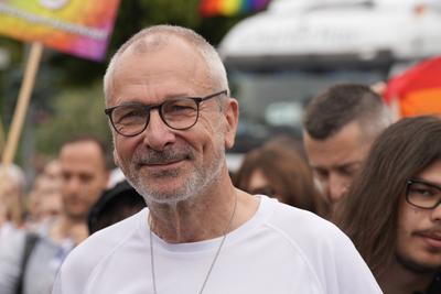 46. CSD Berlin, Berlin Pride, Volker Beck Parade des 46. CSD Berlin Berlin Pride in Berlin Berlin Berlin GER *** 46 CSD-stock-foto