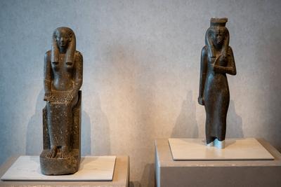 Hong Kong Palace Museum Ancient Egypt Exhibition-stock-foto