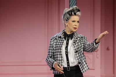 Marion Kracht, Deutschland, Berlin, Kom?die am Kurf?rstendamm im Ernst-Reuter-Saal, n Fotoprobe von Carmen darf nicht pl-stock-foto