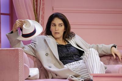 Alessa Kordeck, Deutschland, Berlin, Kom?die am Kurf?rstendamm im Ernst-Reuter-Saal, n Fotoprobe von Carmen darf nicht p-stock-foto