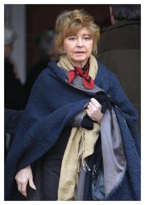 PRUNELLA SCALES at the funeral of Richard Briers West London London UK March 6 2013 Photo by-stock-foto