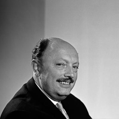 Der deutsch ungarische Filmproduzent Gyula Trebitsch in Hamburg Deutschland 1960er Jahre German Hu-stock-foto