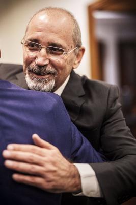 Johann Wadephul (CDU), Bundesaussenminister, reist vom 29.10.2025 bis zum 1.11.2025 nach Jordanien, Syrien, Libanon und-stock-foto