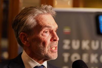 Noordwijk aan Zee, Niederlande, Europa 3. Zukunftsforum NRW Niederlande 2025 der Brost-Akademie: Dick Schoof (Ministerpr-stock-foto