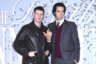 Matt Smith, Nick Cave-stock-foto