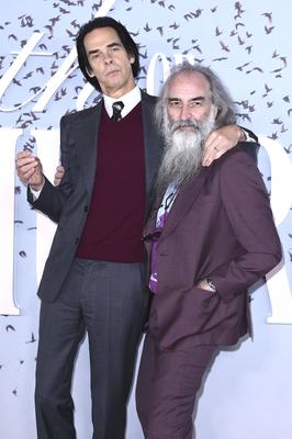 Nick Cave, Warren Ellis-stock-foto