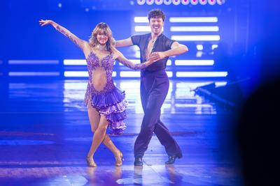 RTL-Tanzshow Lets Dance-stock-foto