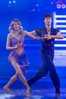 RTL-Tanzshow Lets Dance-stock-foto