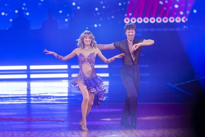 RTL-Tanzshow Lets Dance-stock-foto