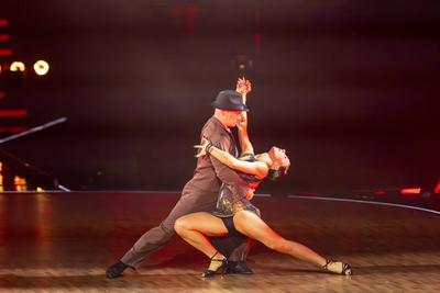 RTL-Tanzshow Let?s Dance-stock-foto