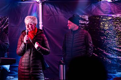 02.11.2025, GER, News / Veranstaltung / Kultur, Licht unf Klang auf dem Hauptfriedhof Eisenach-stock-foto