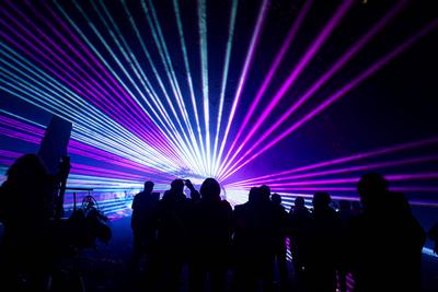 02.11.2025, GER, News / Veranstaltung / Kultur, Licht unf Klang auf dem Hauptfriedhof Eisenach-stock-foto