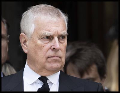 File pics of Prince Andrew-stock-foto