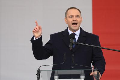Warsaw's Tomb of the Unknown Soldier Marks 100th Anniversary.-stock-foto