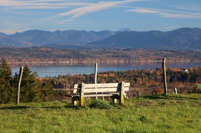 Tutzing, Starnberger See-stock-foto